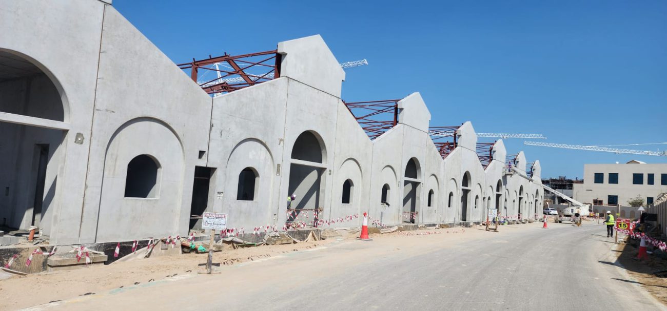 Alwathba precast manufacturing facility