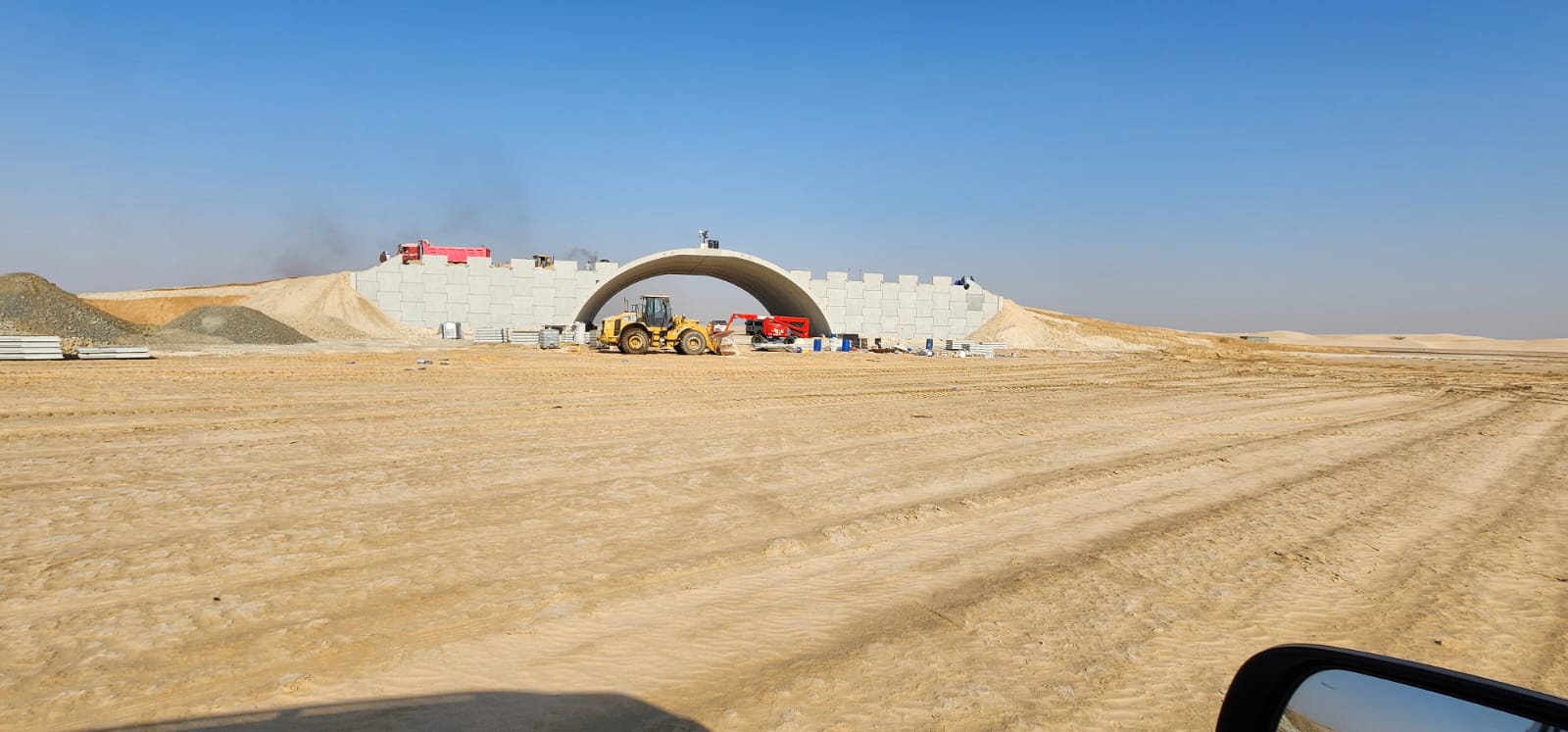 Precast tunnel construction Alwathba