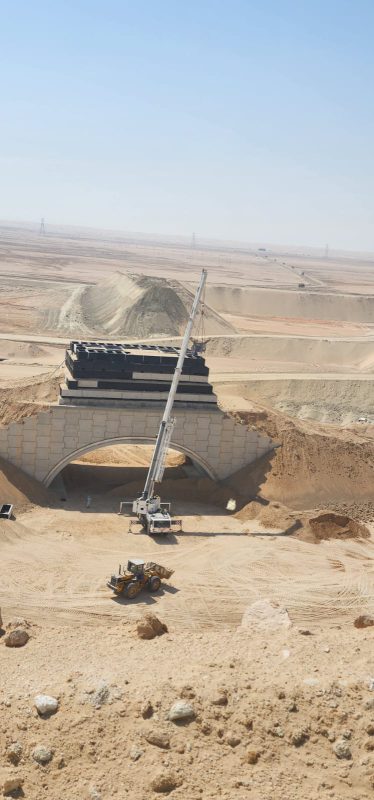 Precast bridge structure