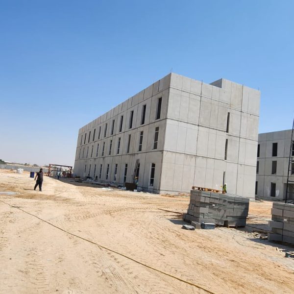 Staff accommodation precast buildings Al Wathba