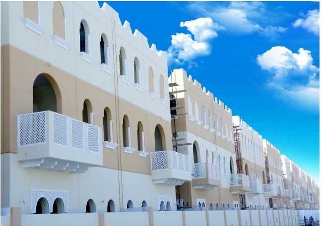 Shahama precast villas residential project