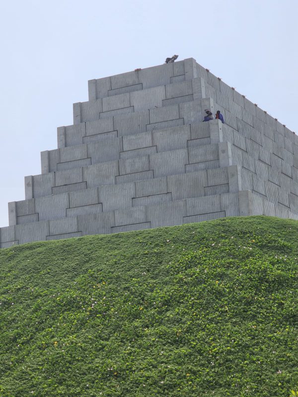 Pyramid precast structure Yassat Island